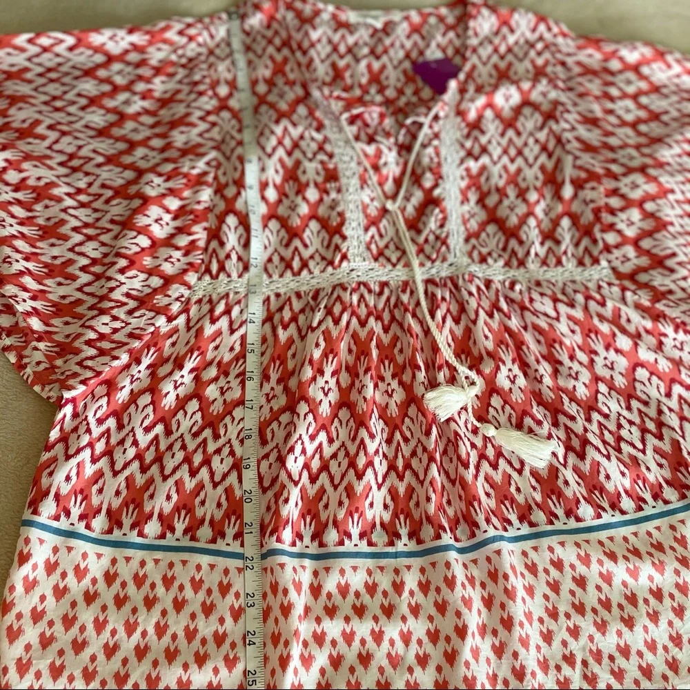 BeachLunchLounge Multicolor Wing Sleeve Top - Size M - Picture 9 of 11